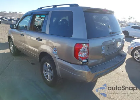 2003 Honda Pilot Ex-L from USA, damaged, VIN 2HKYF18623H593271